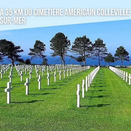 Champ De Ble Neuf Independant Plain Pied Dans Maison Contemporaine Decoration Soignee Confort Terrasse Amenagee, Grand Terrain Parking Prive A 15 Mn De Caen Et 10 Mn Debayeux Proche Plages Du Debarquement 公寓 Loucelles