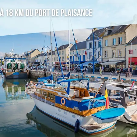 Champ De Ble Apt Neuf Independant Plain Pied Dans Maison Contemporaine Decoration Soignee Tout Confort, 1 Chambre, Sdb, Wc, Canape Lit, Terrasse Amenagee, Grand Terrain Parking Prive A 15 Mn De Caen Et 10 Mn Debayeux Proche Plages Du Debarquement * Loucelles