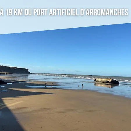 Champ De Ble Neuf Independant Plain Pied Dans Maison Contemporaine Decoration Soignee Confort Terrasse Amenagee, Grand Terrain Parking Prive A 15 Mn De Caen Et 10 Mn Debayeux Proche Plages Du Debarquement 公寓 Loucelles