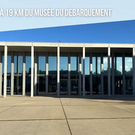 דירה Champ De Ble Apt Neuf Independant Plain Pied Dans Maison Contemporaine Decoration Soignee Tout Confort, 1 Chambre, Sdb, Wc, Canape Lit, Terrasse Amenagee, Grand Terrain Parking Prive A 15 Mn De Caen Et 10 Mn Debayeux Proche Plages Du Debarquement Loucelles