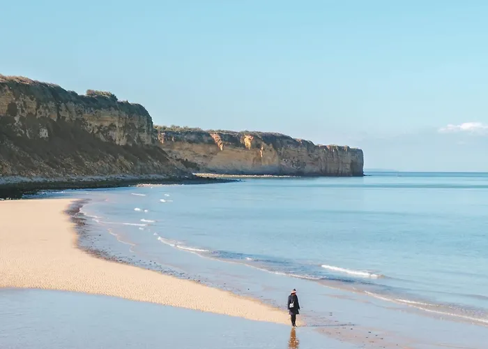 Champ De Blé Neuf Indépendant Plain Pied Dans Maison Contemporaine Décoration Soignée Confort Terrasse Aménagée, Grand Terrain Parking Privé à 15 Mn De Caen Et 10 Mn Debayeux Proche Plages Du Débarquement
