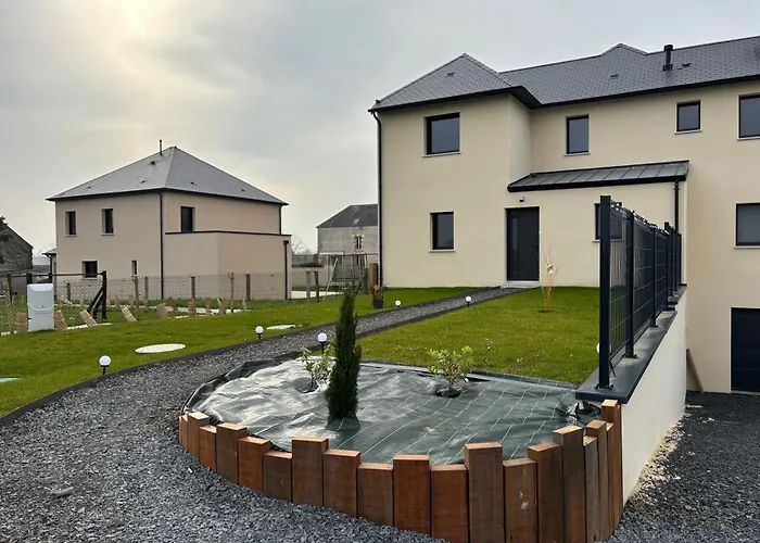 Appartamento Champ De Blé Neuf Indépendant Plain Pied Dans Maison Contemporaine Décoration Soignée Confort Terrasse Aménagée, Grand Terrain Parking Privé à 15 Mn De Caen Et 10 Mn Debayeux Proche Plages Du Débarquement Loucelles