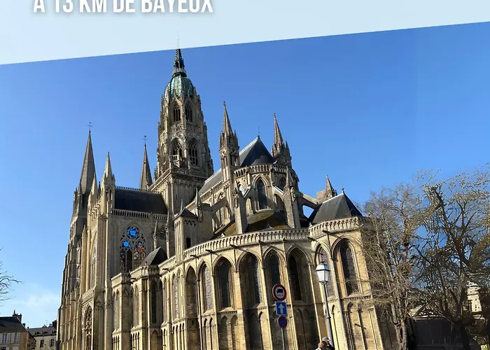 Champ De Blé Neuf Indépendant Plain Pied Dans Maison Contemporaine Décoration Soignée Confort Terrasse Aménagée, Grand Terrain Parking Privé à 15 Mn De Caen Et 10 Mn Debayeux Proche Plages Du Débarquement Appartamento Loucelles