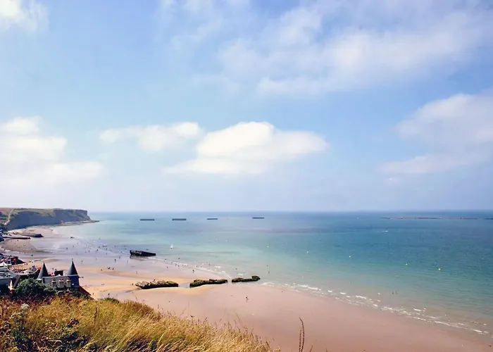 Champ De Blé Neuf Indépendant Plain Pied Dans Maison Contemporaine Décoration Soignée Confort Terrasse Aménagée, Grand Terrain Parking Privé à 15 Mn De Caen Et 10 Mn Debayeux Proche Plages Du Débarquement Appartamento
